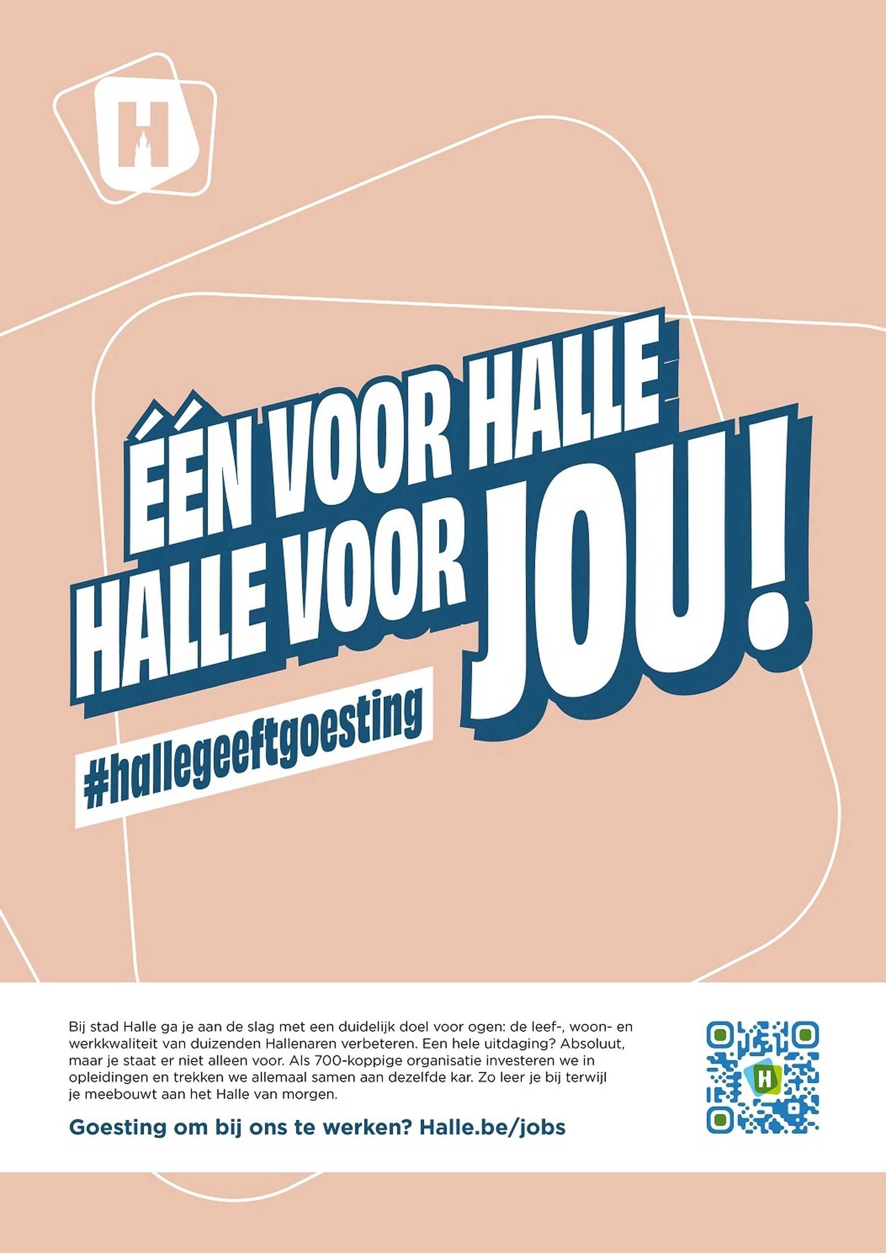 EVP Affiche employer branding campagne stad Halle